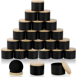 12-pack transparent sealed odor-proof candle jars