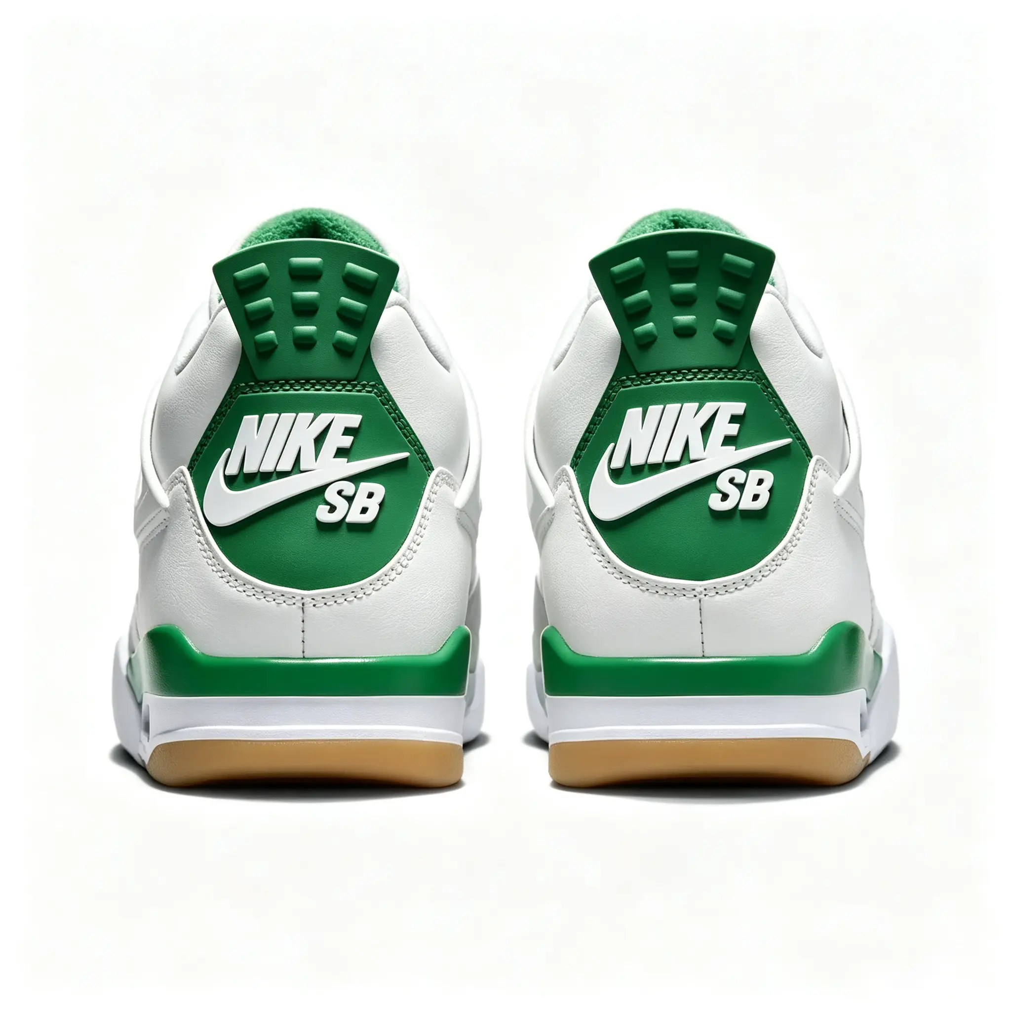 Brand New Sealed Unisex Mid Top Retro Basketball Sneakers Off White Green Gum Outsole Breathable Mesh Athletic Sport Trainers Shock Absorbing Cushion Sole Street Fashion Shoes For Men Women Teen