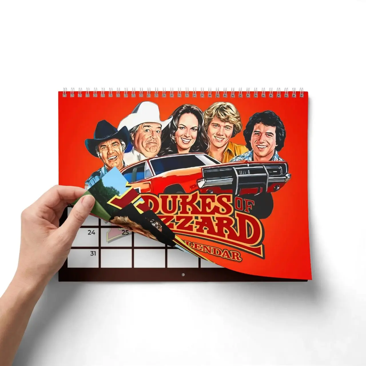 The Duke Of Hazzard 2027 Wall Calendar - Film Calendar - Movie Gift