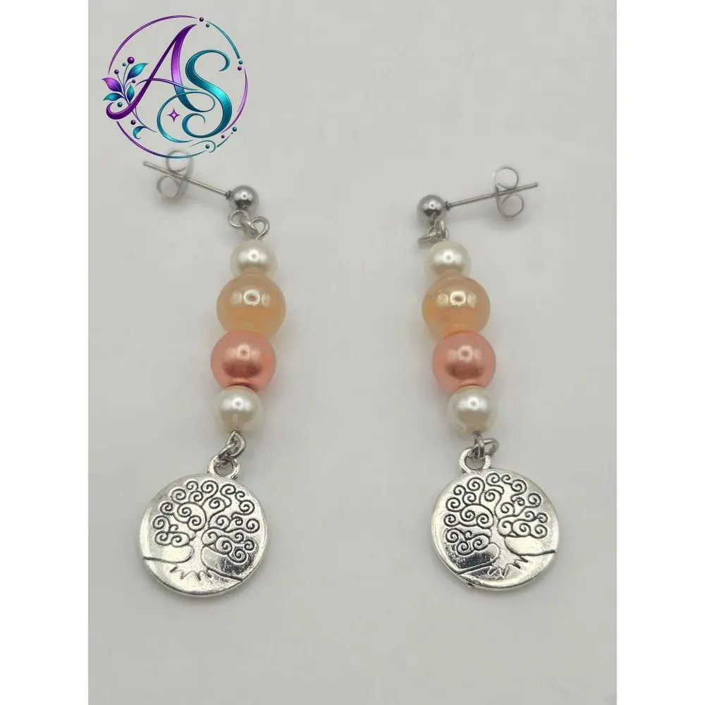 Orange Blush Earrings