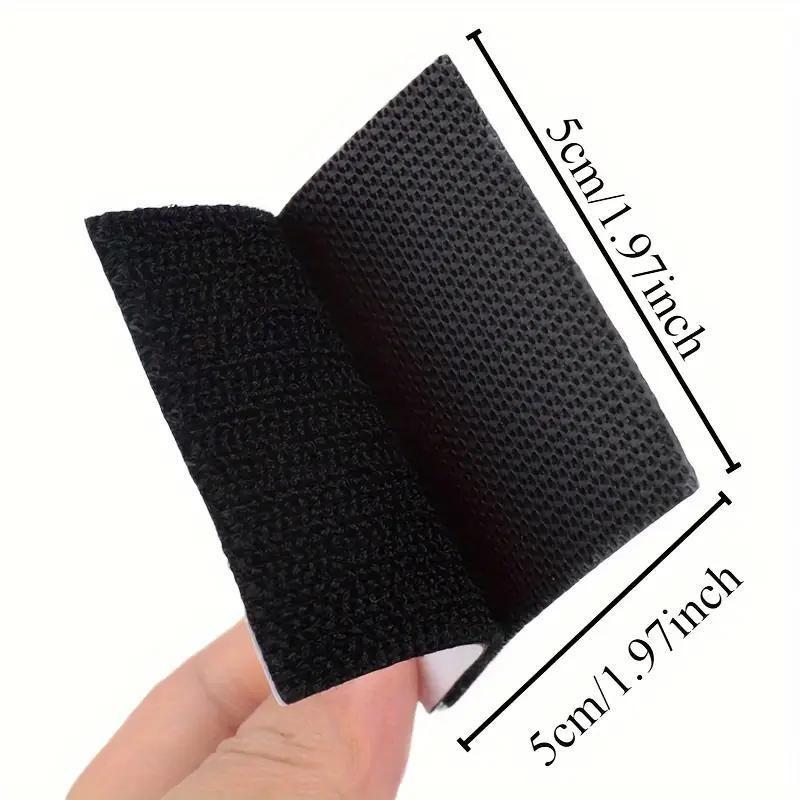 Double - sided adhesive - backed Velcro (10 pairs), self - adhesive hook - and - loop straps. Suitable for both indoor and outdoor use, applicable to carpets and car floor mats. Strong Hold Easy Installation girl room accessories
