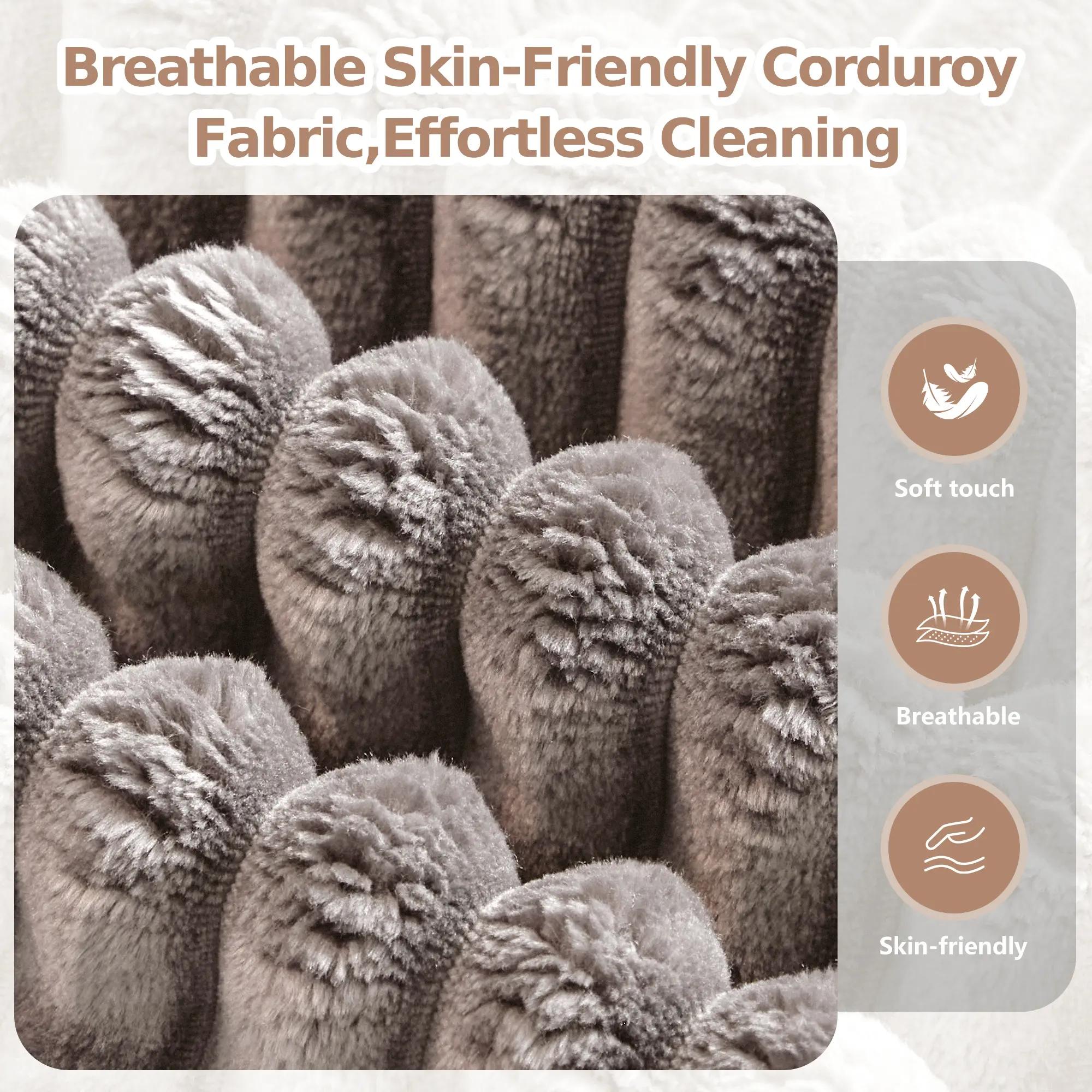 Modern Sofas For Living Room: 105.9" Modular Boneless Cloud Couch | L-Shape Sectional W/ Chaise Lounge, Deep Seat & Easy Setup | Bedroom Friendly | Khaki-colored sofa