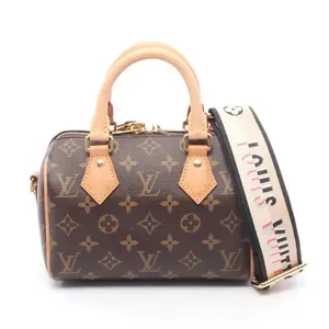 Pre-owned Louis Vuitton Canvas Shoulder Bags Speedy Bandouliere Monogram 2way Handbag