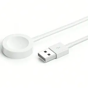 Magnetic Wireless Charger Portable Fast Charging Smart Watch Charger Apple Watch USB Interface Compatible with Ultra/9/8/7/6/se/se2/5/4/3/2/1 Series