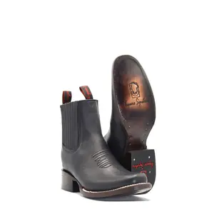 2352401 - Vaquero Signature Women's Rodeo Ankle Boots Grasso Black