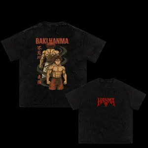 Oversized Baki Hanma T shirt