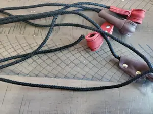 Tie Cords Calzas Poultry Botanas Chicken Gallos 4Cords 8Cords 12Cords 24Cords Temporary Use Made in Mexico Secure Adjustable Ends