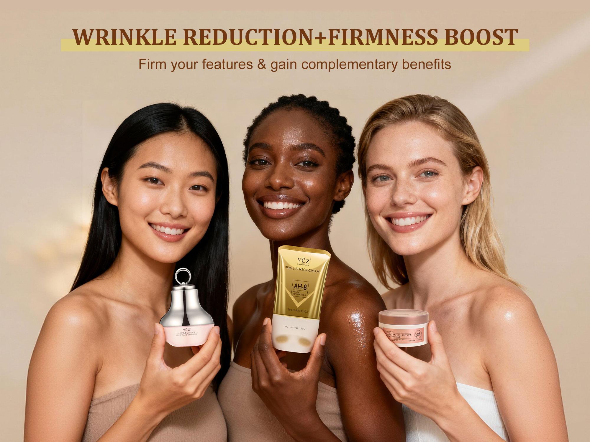 [YCZ] 2-Piece Value Pack - Neck Firming Cream, Tighten and Lift Neck Cream for Crepey Skin, Skin Moisturizer, Deep Moisturizing, Cruelty free Neck Care Body Care Tightening