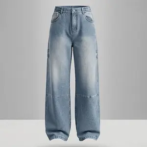 Premium Lyocell Blend Elastic Waist Straight Leg Pants | Soft, Cool & Lightweight Summer Denim