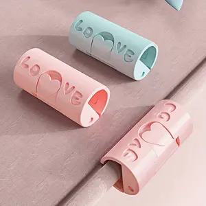 6pcs Bed Sheet Fixed Clip, Cute Clip, Universal Clip Without Needle, Multi-purpose Can Hold Snacks, Towels, Clothes, Storage, Etc, Bed Sheet Grippers