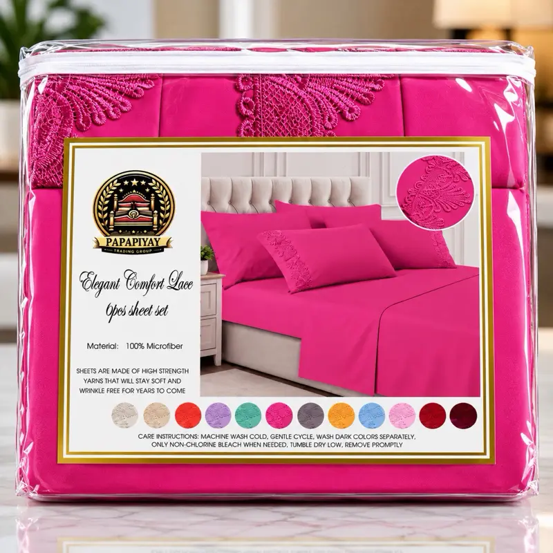 6 pieces Drap king 6 pieces Drap king