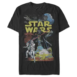 Men's Star Wars Galactic Battle T-Shirt