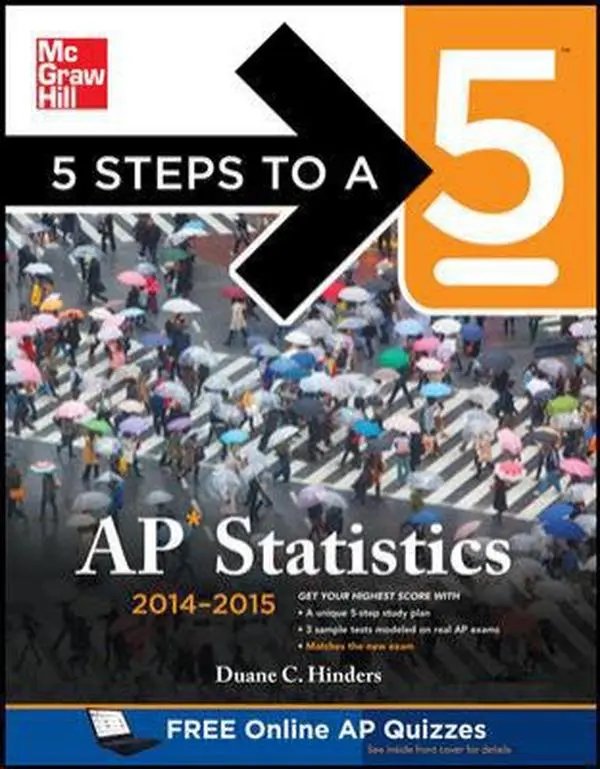 USED-5 Steps to a 5 AP Statistics, 2014-2015 Edition (5 Steps to a 5 on the Advanced Placement Examinations Series) by Duane Hinders (Paperback)