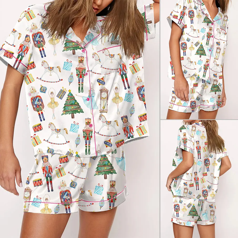 Short Nutcracker Pattern/White