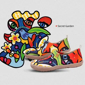 UIN Toledo I Art Travel Shoes For Women-Secret Garden