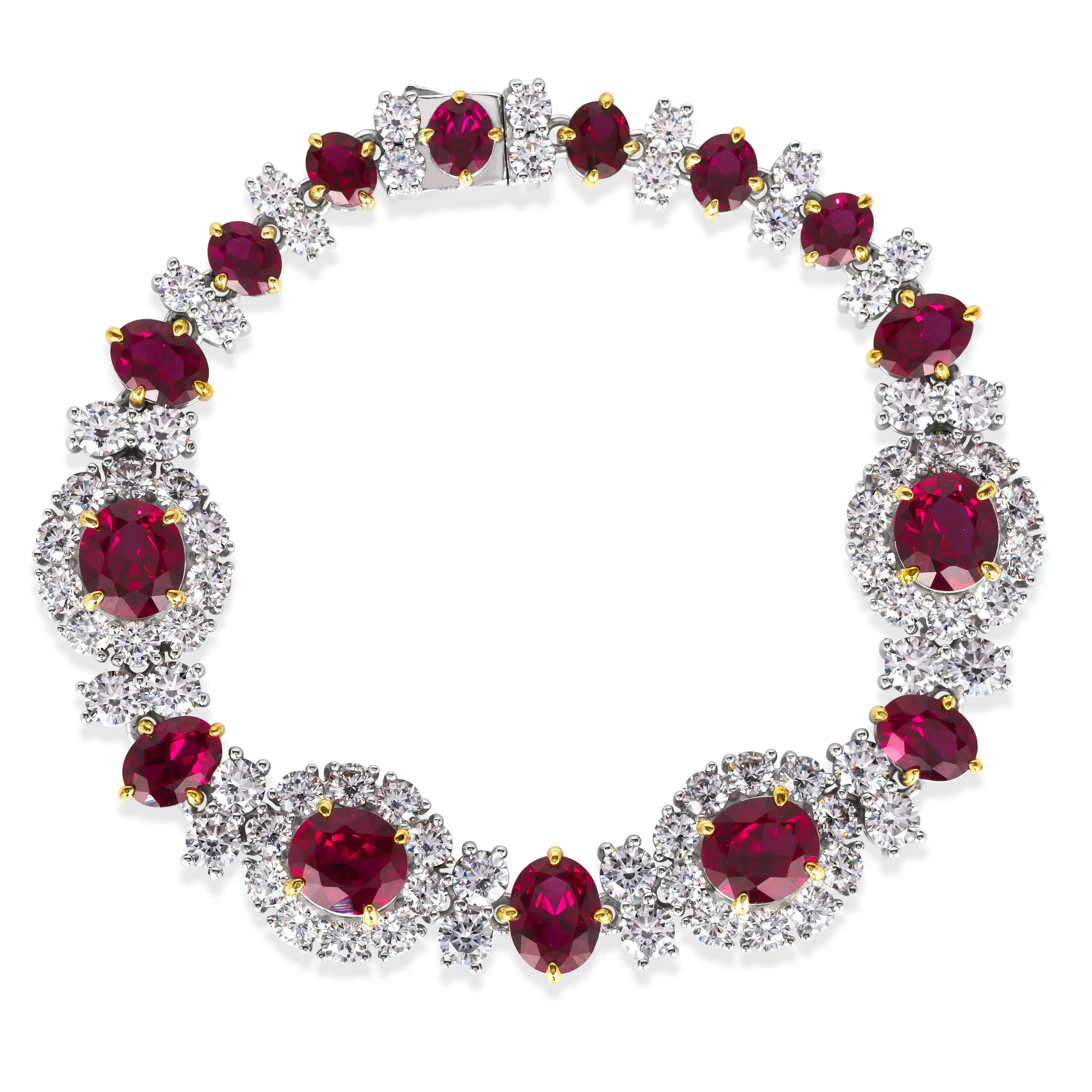 Worth Avenue Bracelet in Red Ruby