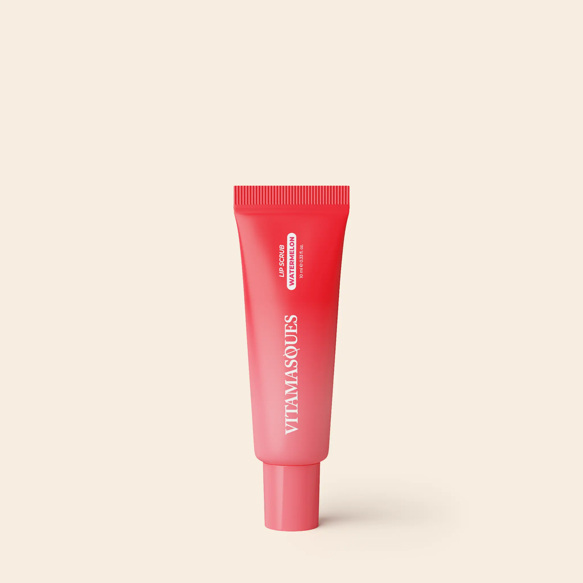 Vitamasques Lip Sugar Scrub - Watermelon, Lip Exfoliator Scrub, Sugar Scrubs, Overnight Hydration & Softening, Soothing Dryness, moisturizing lip scrub is enriched with Shea Butter - Made in Korea