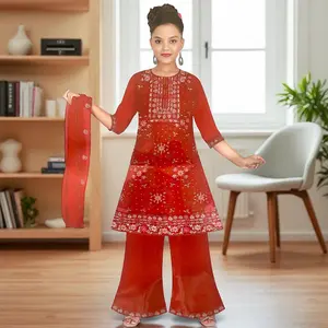 Priya creations palazzo kurta set