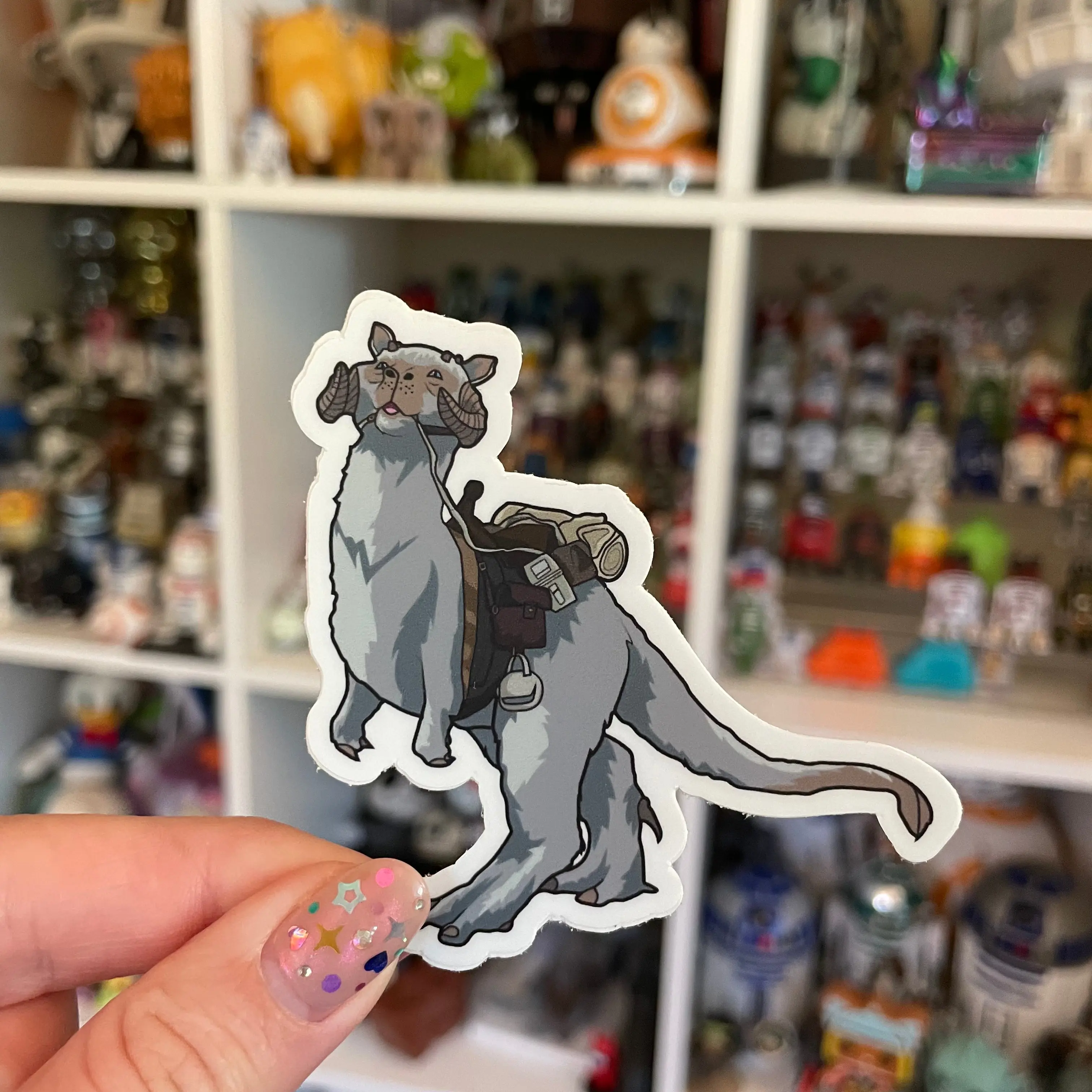 Snow creature Sticker