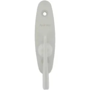 Tribeca Style Gliding Door Thumb Latch in White Color