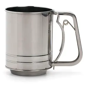 RSVP 3-Cup Triple Mesh Flour Sifter