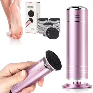 Electric Foot File, Electric Callus Remover, Professional Pedicure Tool for Home and Salon Use, Effective Skin Exfoliation Tool, Exfoliating Callus Remover