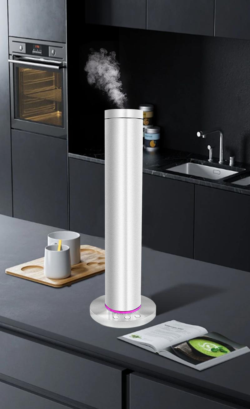 Aromatherapy Diffuser, Wireless Charging Diffuser for Whole House, Home Fragrance Machine, Bluetooth-Controlled, Suitable for Hotels, Large Rooms, Studios and Offices, Waterless Essential Oil Diffuser