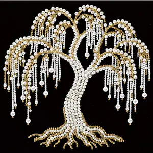 2026 New Pearl Painting Life Tree DIY Diamond Art Kit, Frameless Craft Kit for Bedroom Decor, Living Room Wall Art, Room Decoration