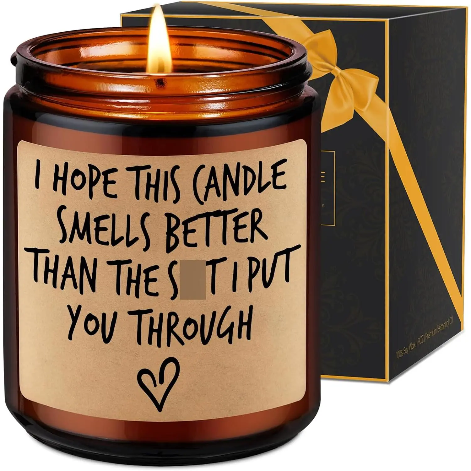 Candle I'm Sorry I Love You s for Her Him Mom, s for Wife, Grandma Girlfriend Wife Birthday Presents Ideas, Christmas Funny Presents for Women Men Dad Husband Boyfriend Parents