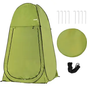 Pop Up Privacy Shower Tent 7FT Portable Outdoor Toilet and Changing Room Instant Pop Up Camping Sun Shelter for Beach Fishing Camping