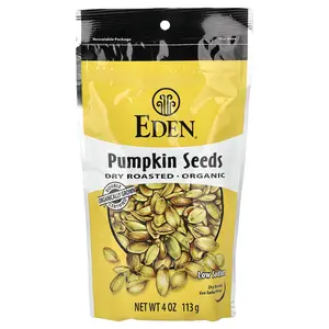 Eden Foods Organic Pumpkin Seeds, Dry Roasted, 4 oz (113 g)