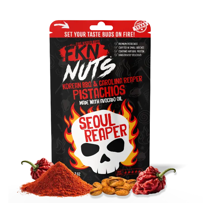 Seoul Reaper - Korean BBQ Carolina Reaper Pistachios