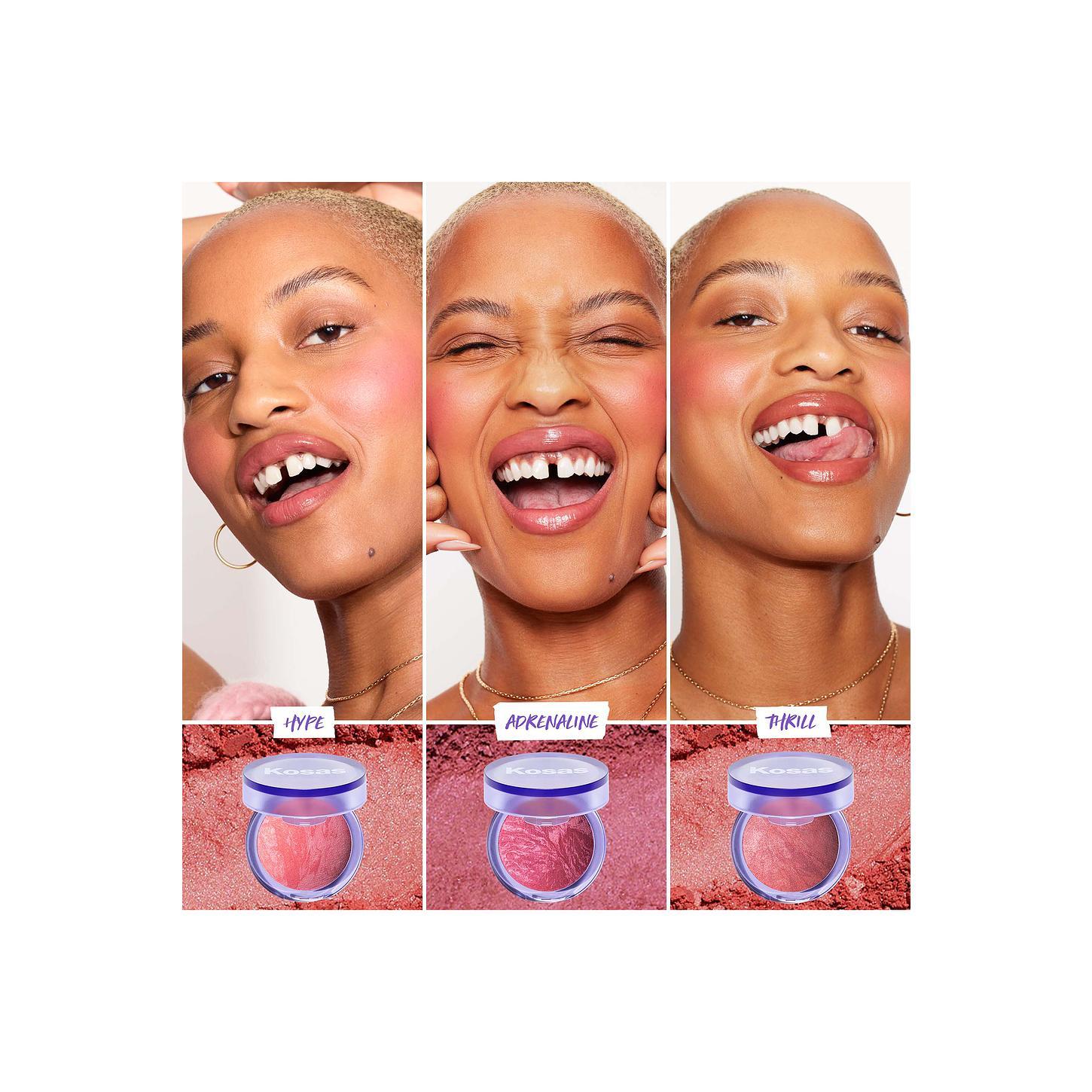 Kosas Blush Is Life Baked Dimensional + Brightening Blush in Butterflies