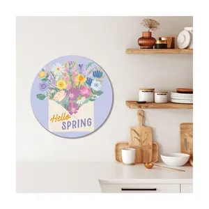 Courtside Market Spring Meadow VII 12x12 Circular Artboard