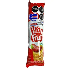 Bran Frut - Barra de Harina de Trigo con Relleno de Fesa o Piña - Product of Mexico