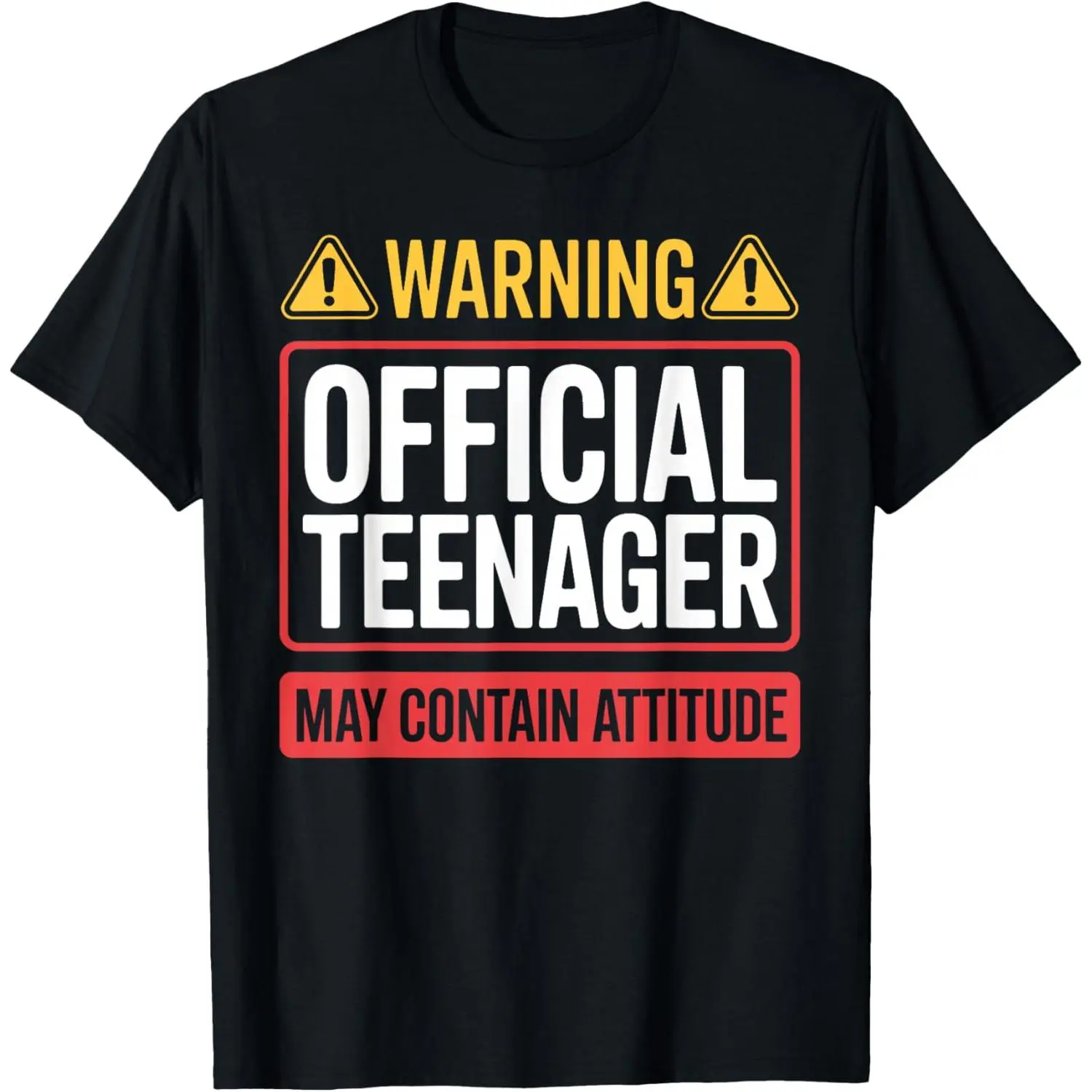 Official Teenager Art for Men Women 13th Birthday T-Shirt