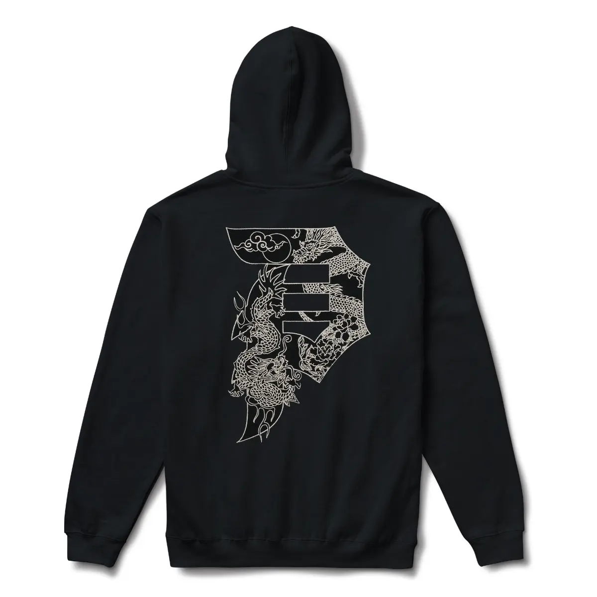 Primitive Skateboarding Men's Boxy Fit Hoodie Ceramic