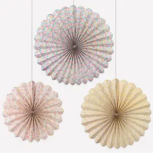 Meri Meri x Liberty Giant Pinwheel Decorations (x 3)