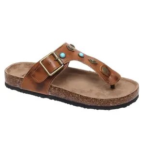 Outwoods Bork Sandal in Cognac