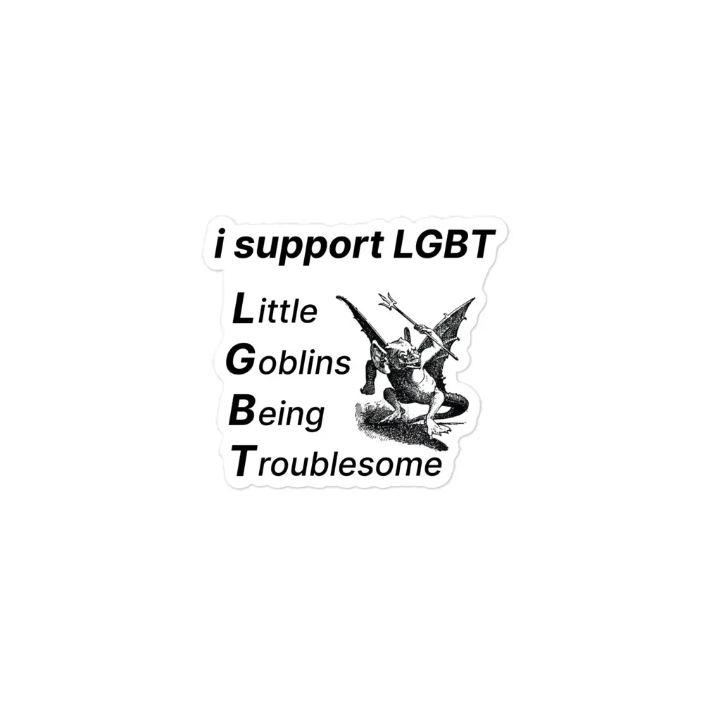 LGBT (Goblins) sticker LGBT (Goblins) sticker