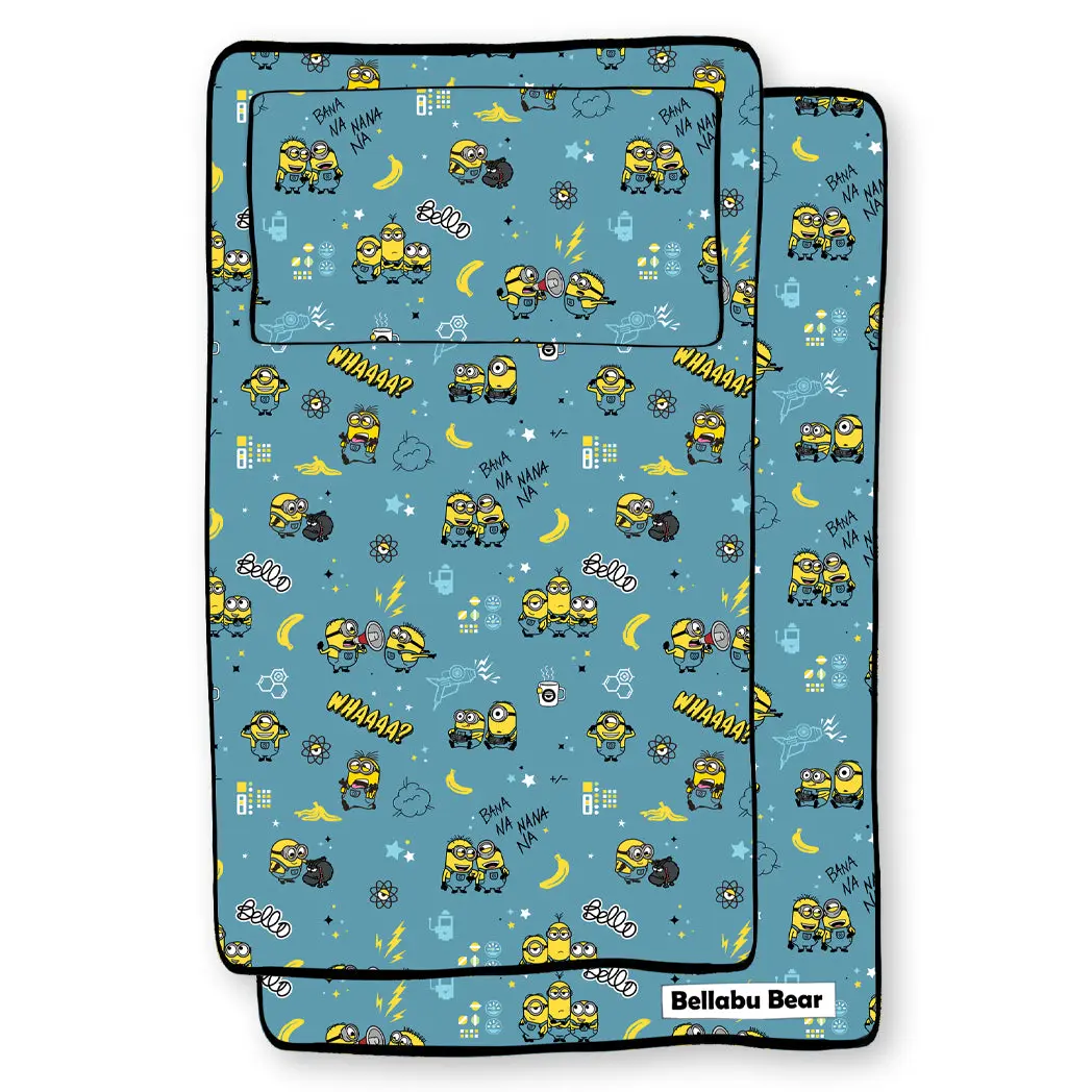 Minions Banana Bamboo Bed Sheet Set