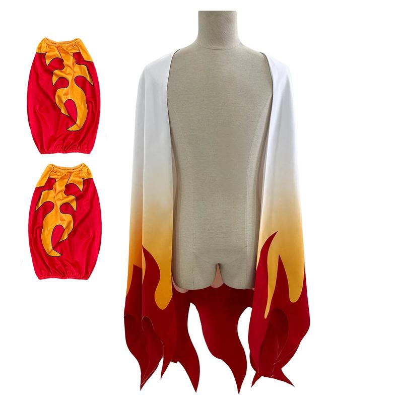 Demon Slayer Rengoku Kimono Cosplay & Halloween Costume