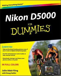 USED-Nikon D5000 For Dummies by King, Julie Adair (Paperback)