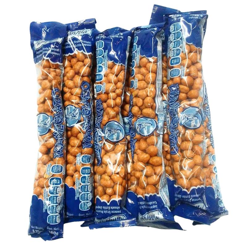 Manzela - Manzelazo Cacahuates Japones 10 Pack Peanut Snack