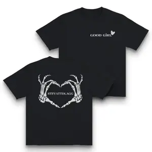 Good Girl T Shirt, STFUATTDLAGG Shirt, Dark Romance Shirt, Morally Grey Readers Tee, Pitch Black, Booktok Merch, Dark Romance Reader Shirt