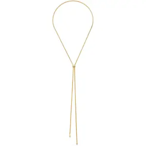 Y Chain Necklace for Women Gold Silver Plated, Adjustable Long Lariat Necklace, Dainty Layered Fashion Jewelry Gift for Her