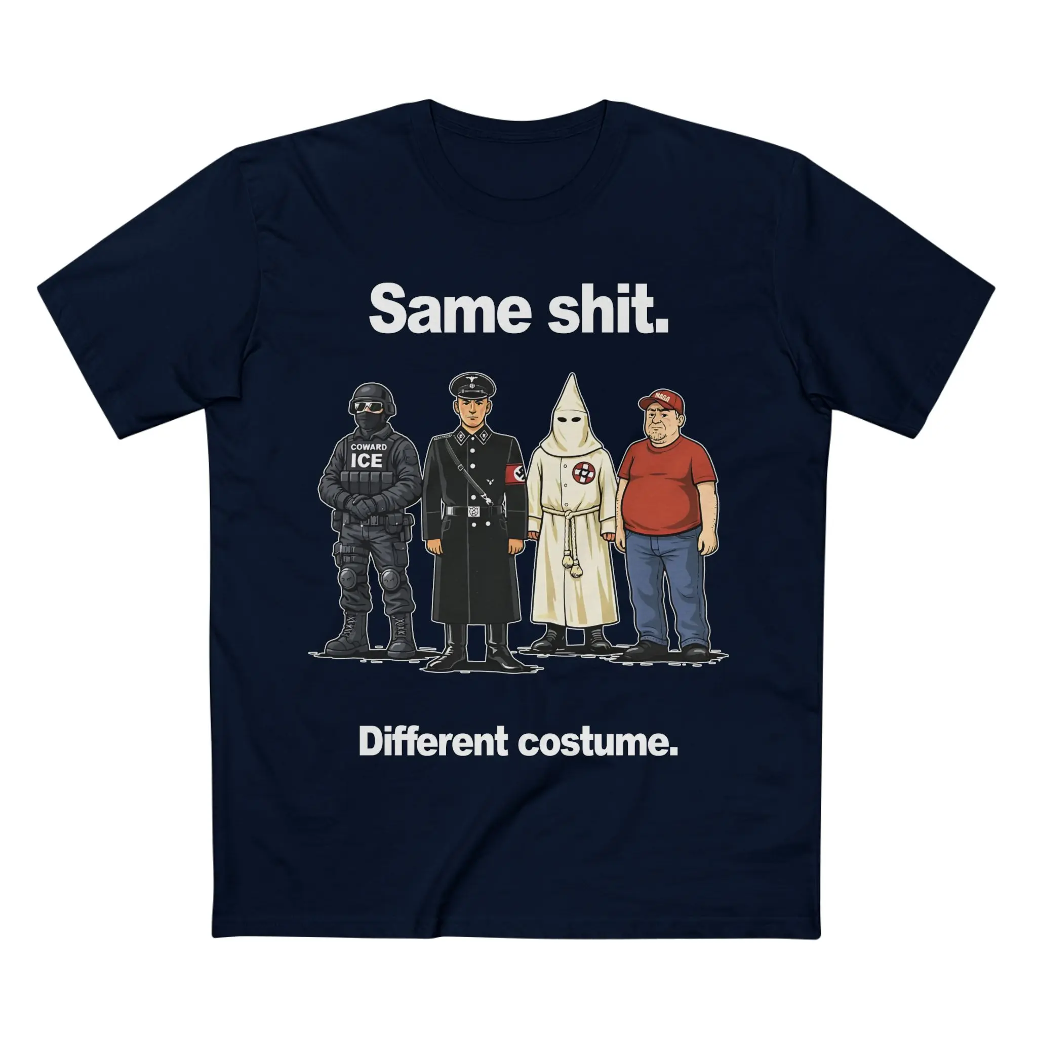 Same Shit Different costume Shirt, Anti Trump Political Shirt, Funny Protest Graphic Tee, Dark Humor Shirt, Antifa, Abolish ICE Shirt, Fuck Ice