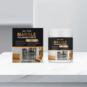 Marble Polishing Paste for Kitchen Countertops, Scratch Removal & Brightening Care, Tile Cleaning Solution, Jue Fish Brand