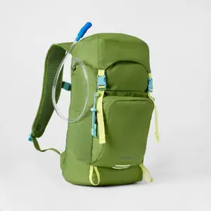 Embark Backpack Hiking Camping Cycling Bladder Green 20L Hydration Pack