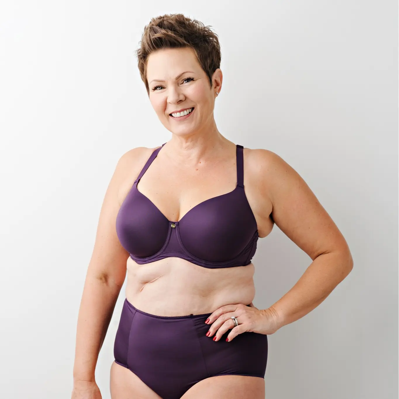 Devaney Strappy Sheer Back T-Shirt Bra